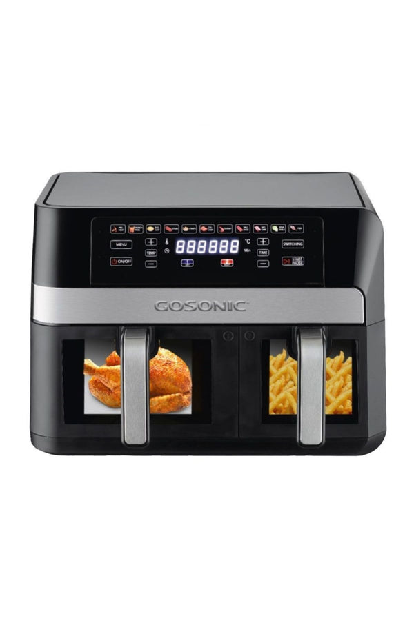 مقلاية هوائيه مزدوجة 10 لتر موديل GAF-710 من Gosonic
