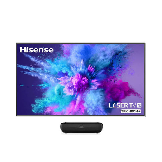 شاشة عرض HISENSE 100L9G 4K UHD Tri Color Laser Television 100 inch