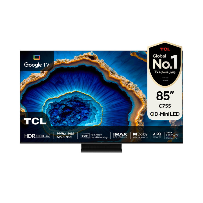 شاشة TCL C755 QD-Mini LED 4K 85"