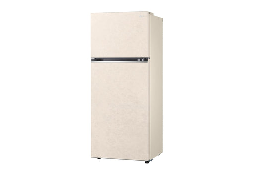 ثلاجة فريزر علوي بسعة إجمالية 423 لتر لون بيج، ضاغط انفيرتر ™Smart Inverter