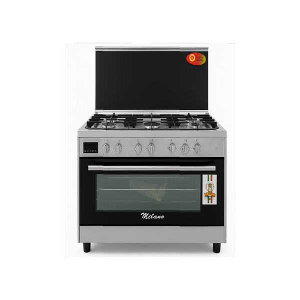 طباخ ميلانو الايطالي موديل N-965GRM-Turbo حجم 90×60 خمس مشاعل